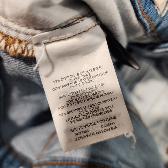 Madewell 9" High-Rise Skinny Jeans Seamed Step-Hem Edition Size 26 - Picture 9 of 10